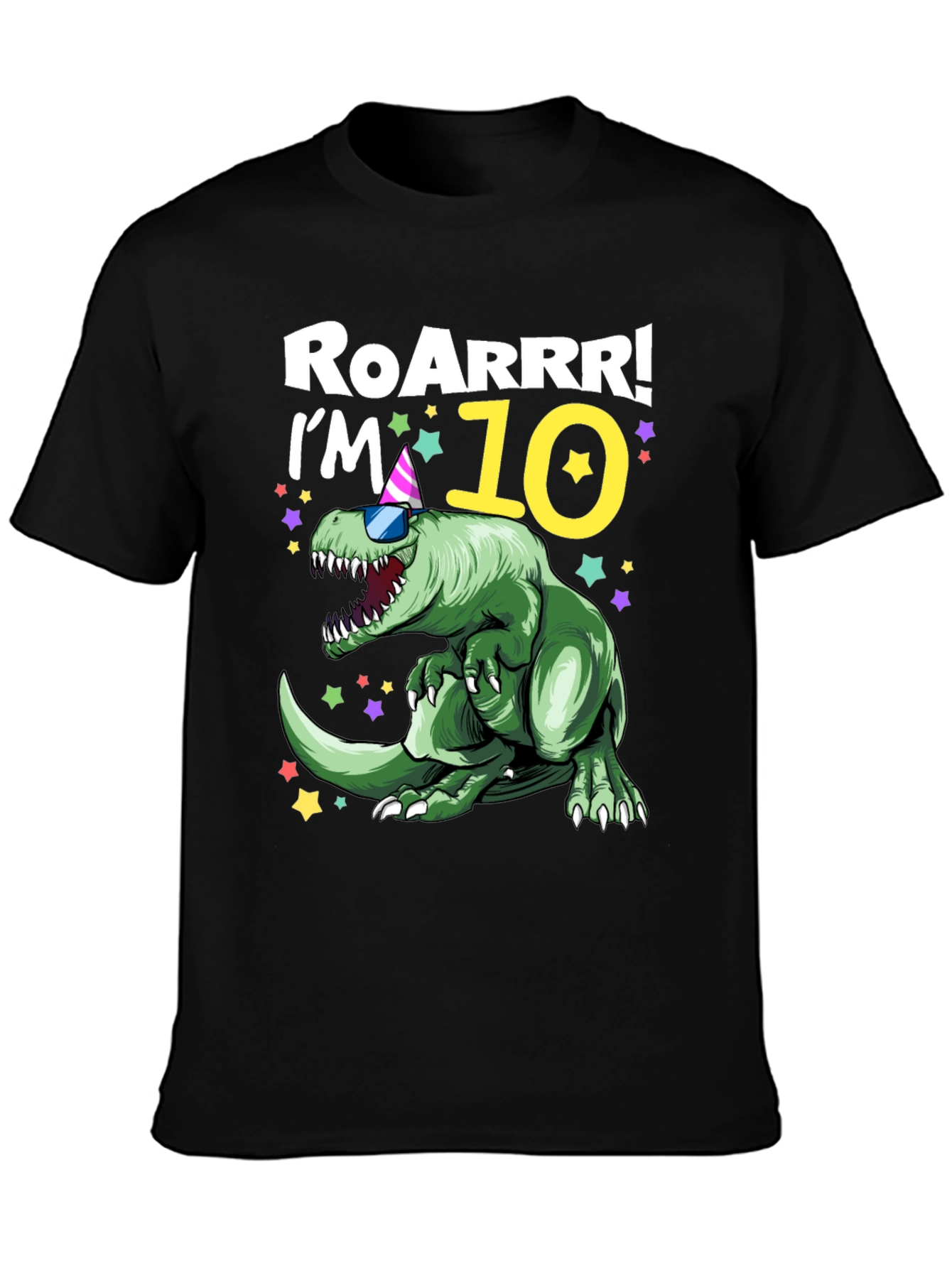 Roarrr! Im 10 Dinosaur T-Shirt