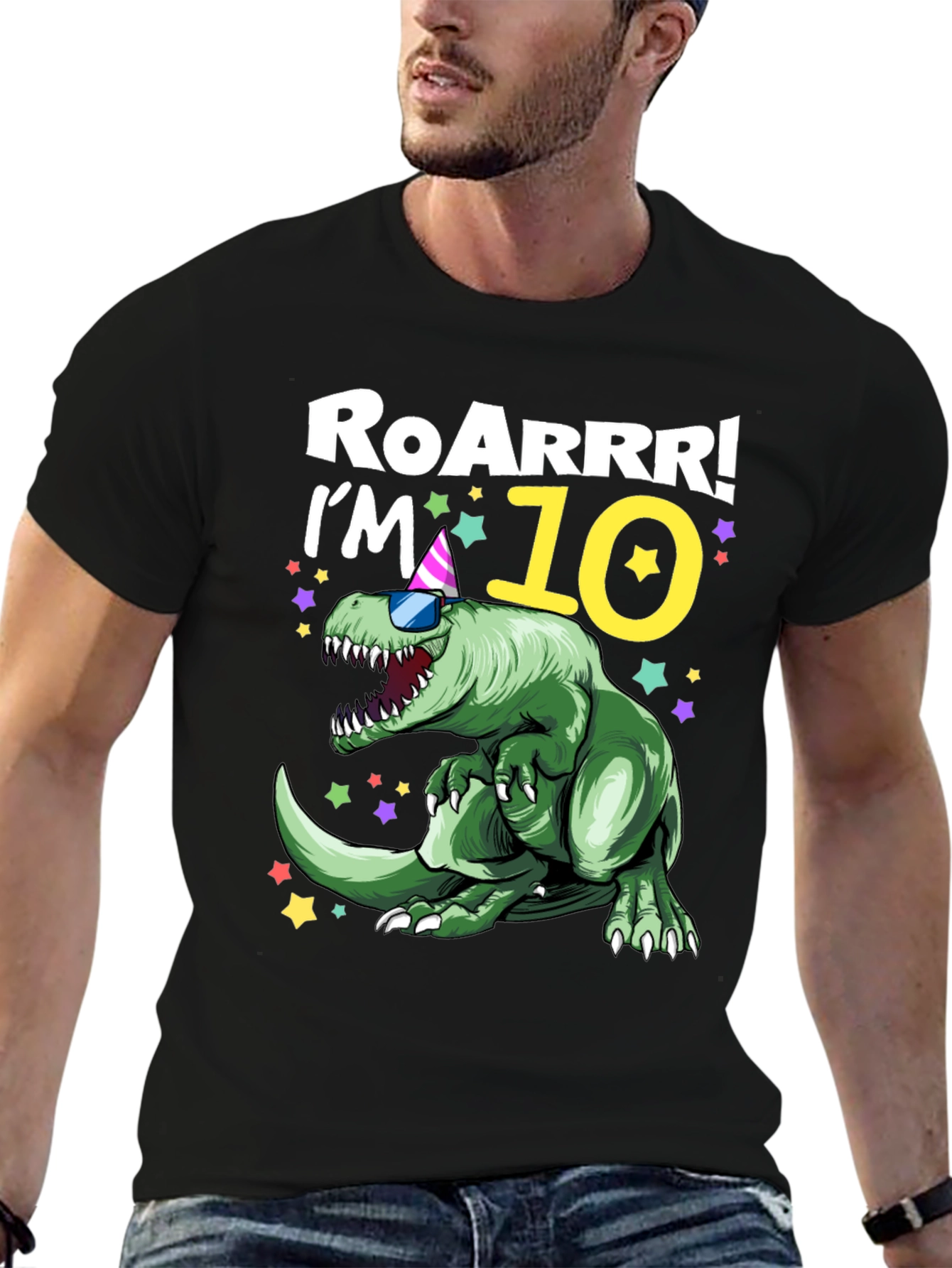 Roarrr! Im 10 Dinosaur T-Shirt