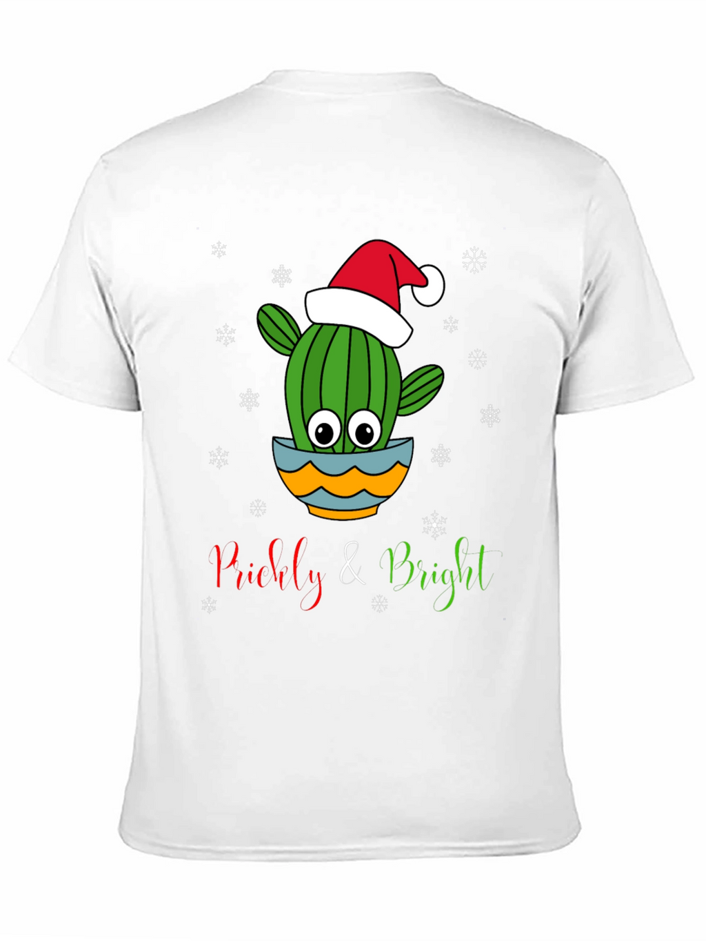 Prickly & Bright Christmas Cactus Graphic Tee