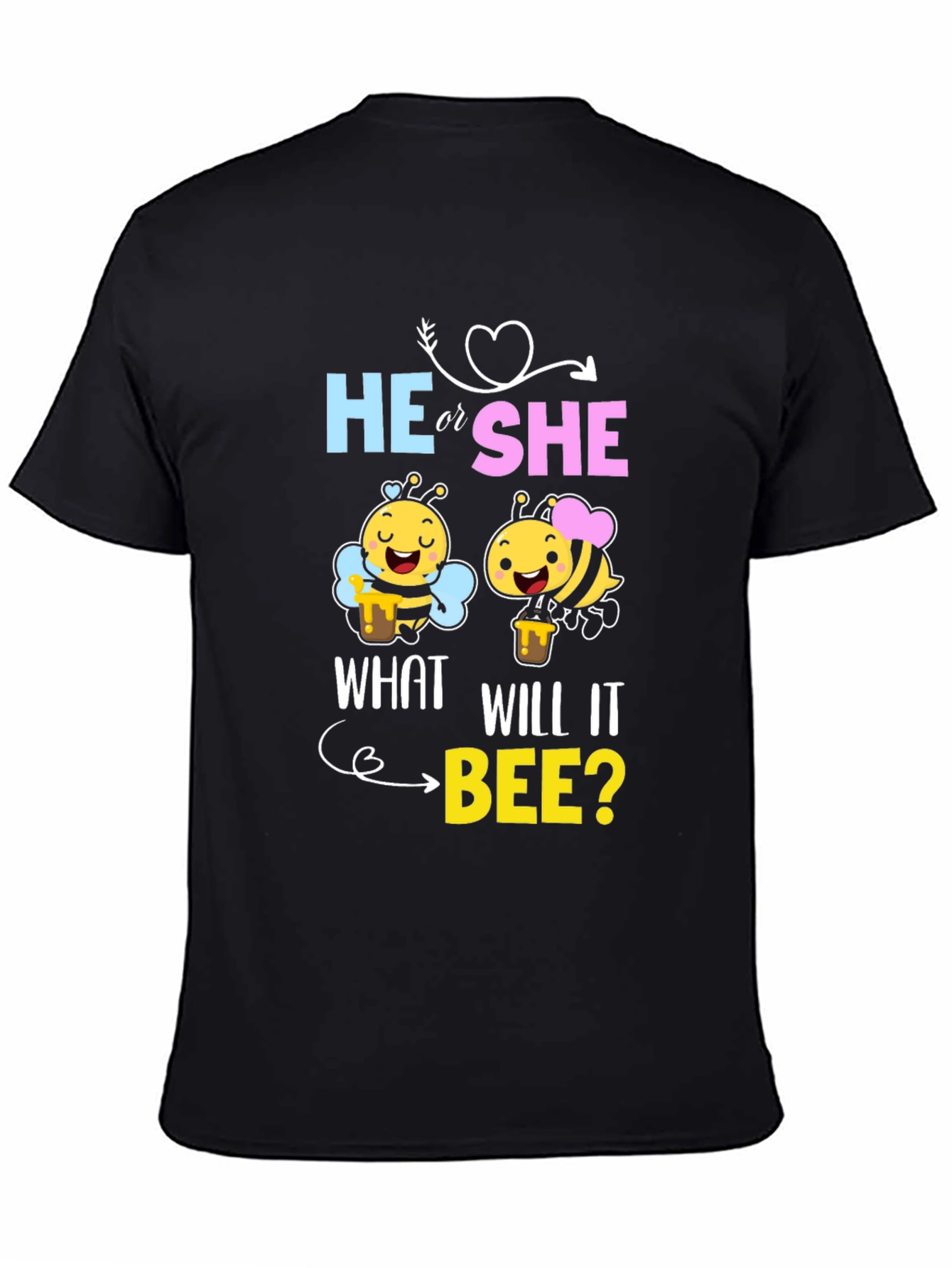 He or She What Will It Bee? Gender Reveal T-Shirt