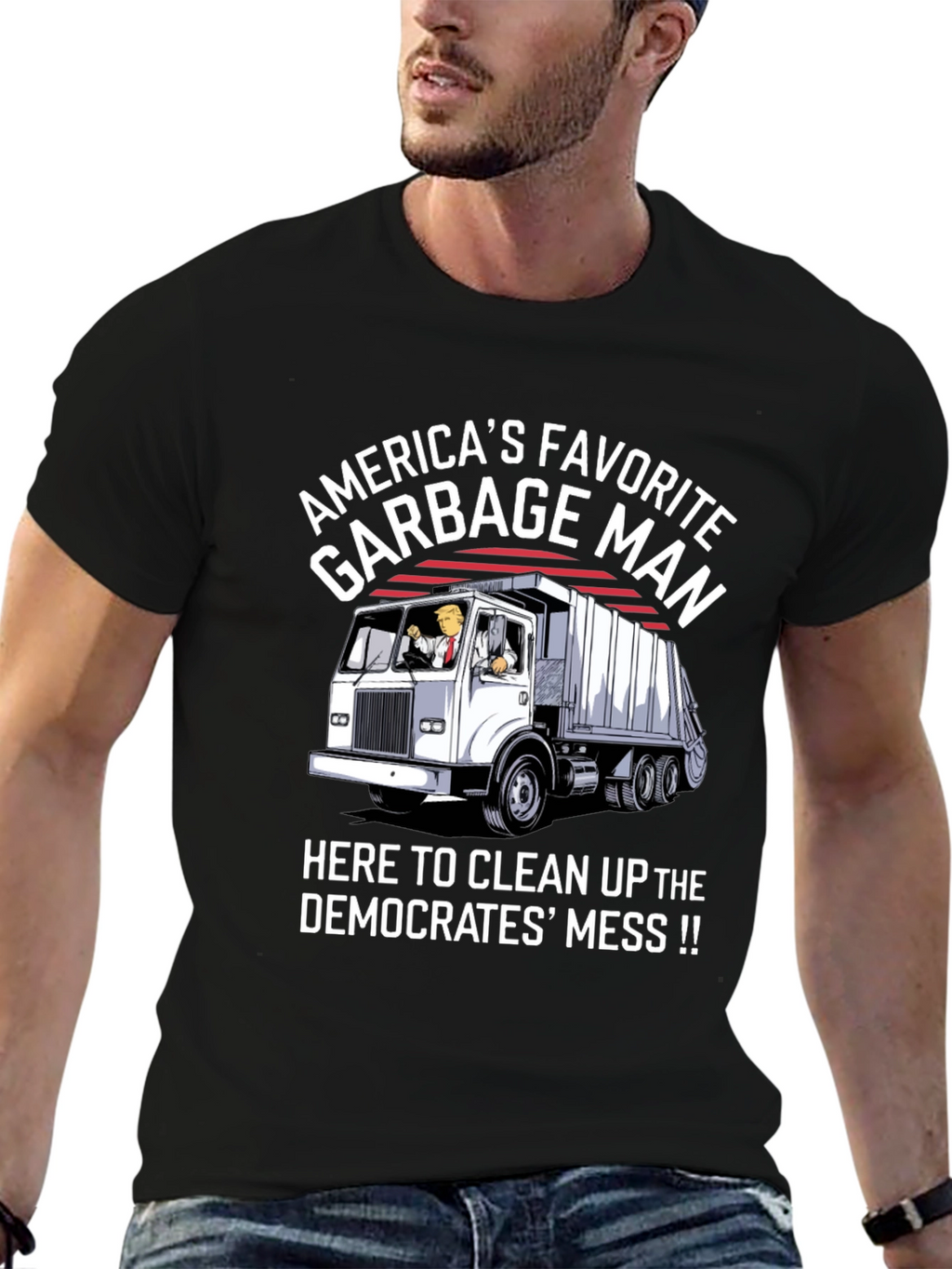 Americas Favorite Garbage Man T-Shirt