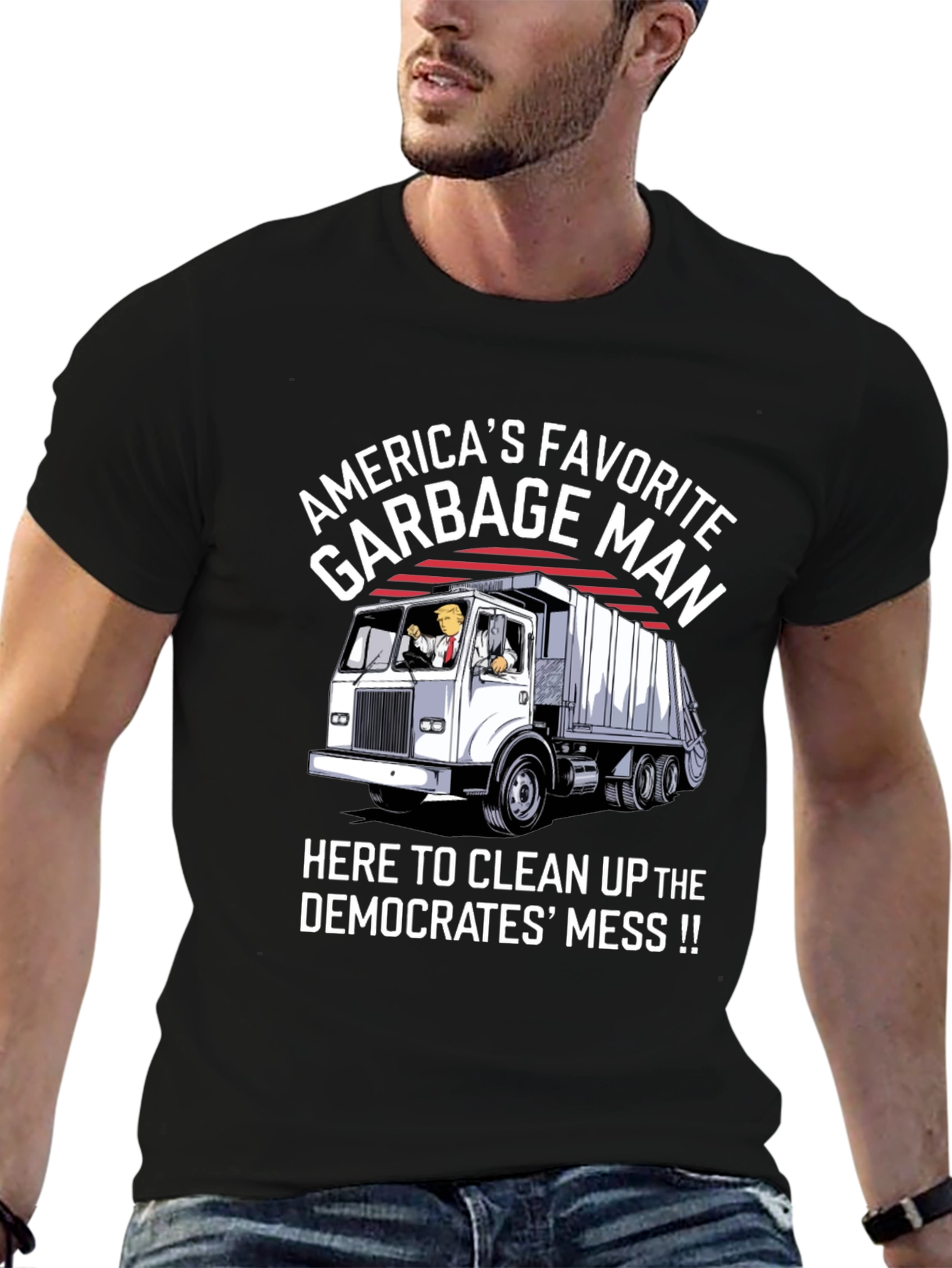 Americas Favorite Garbage Man T-Shirt