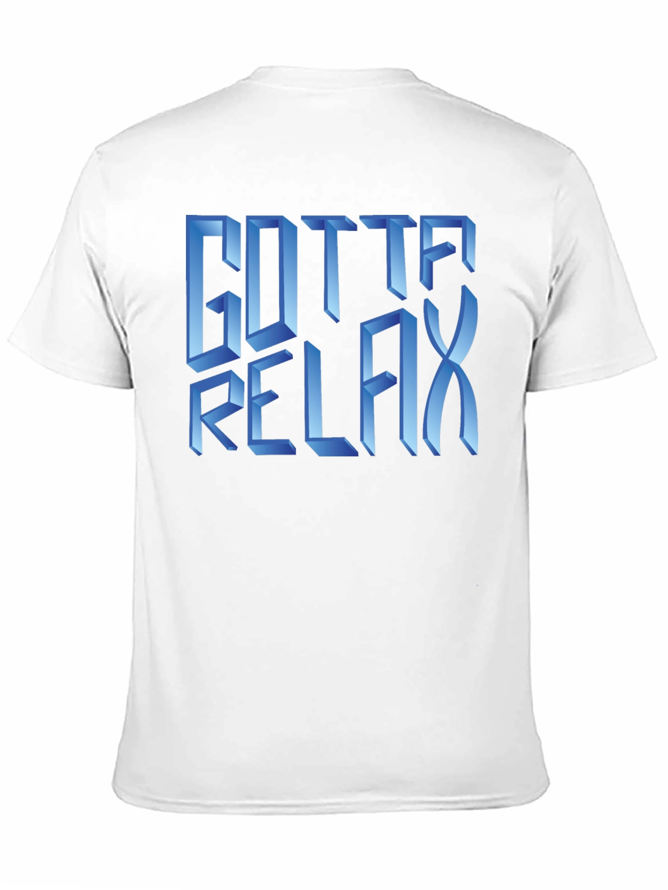 Gotta Relax Graphic T-Shirt - Black