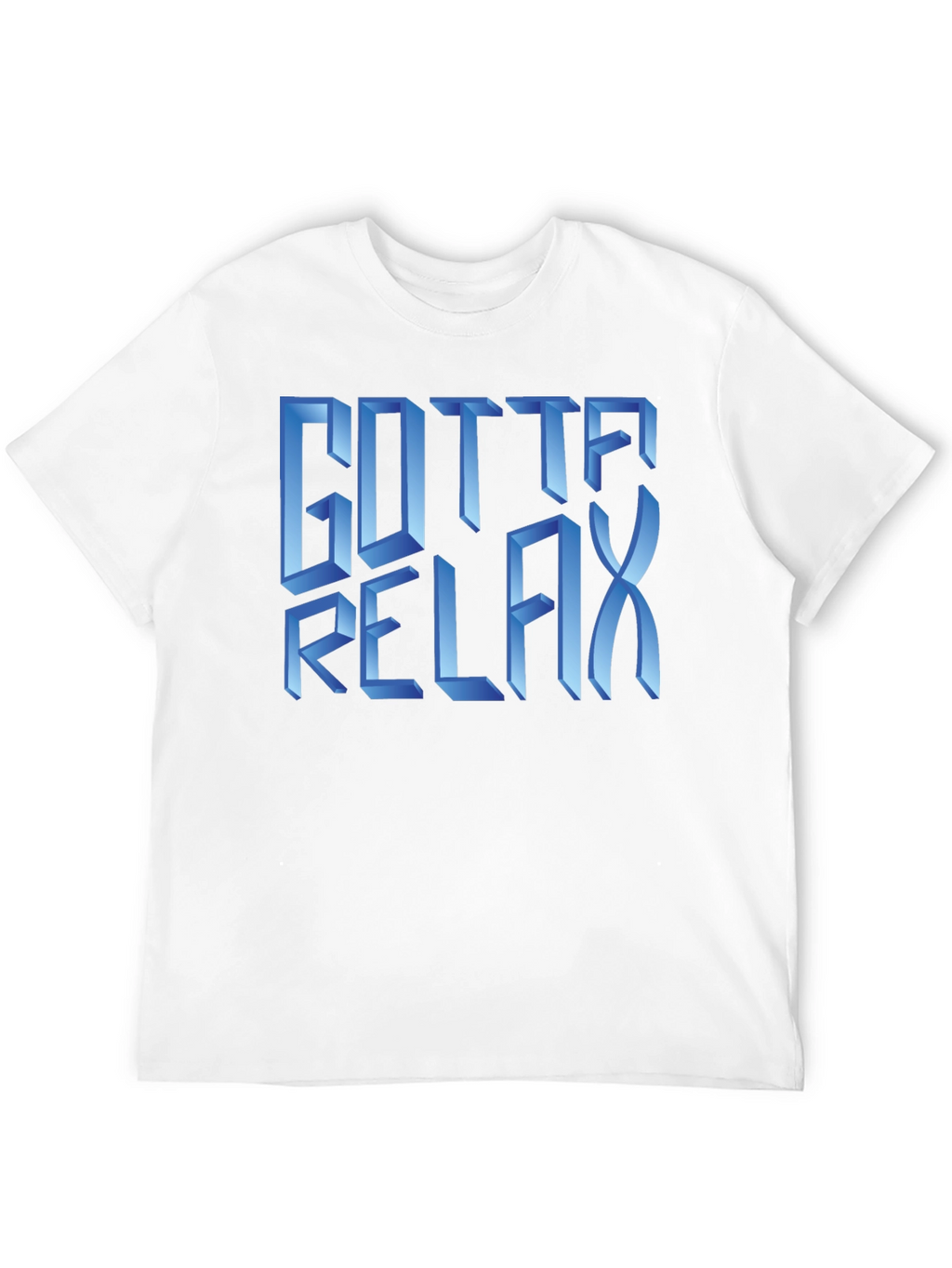 Gotta Relax Graphic T-Shirt - Black
