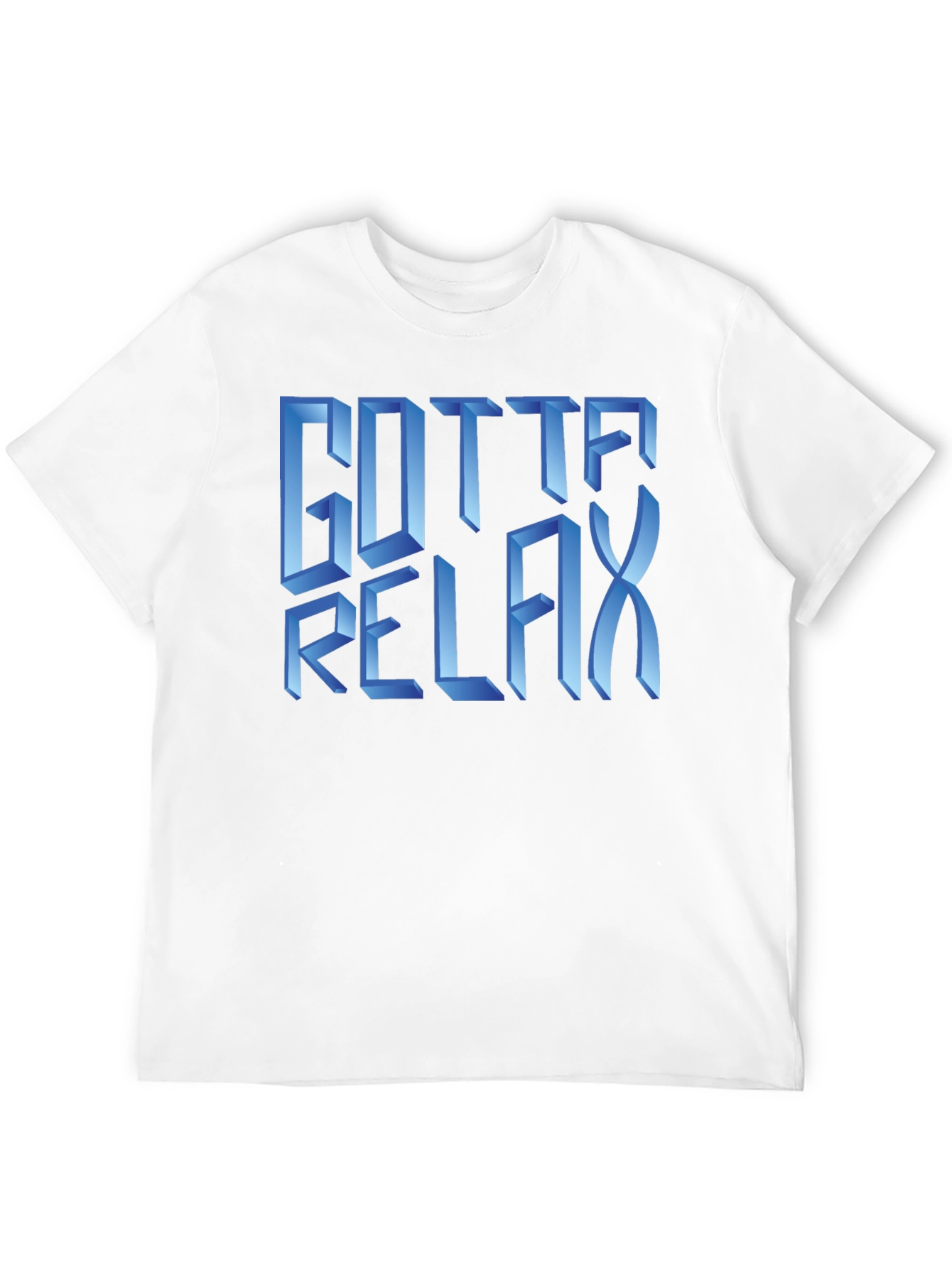 Gotta Relax Graphic T-Shirt - Black