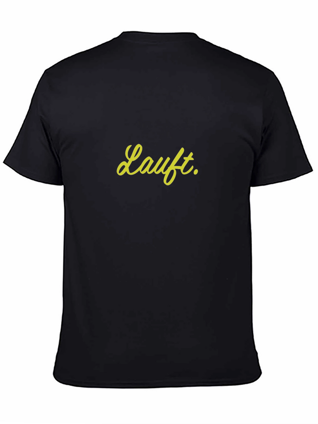 Lauft Graphic Tee - Stylish Black Cotton T-Shirt
