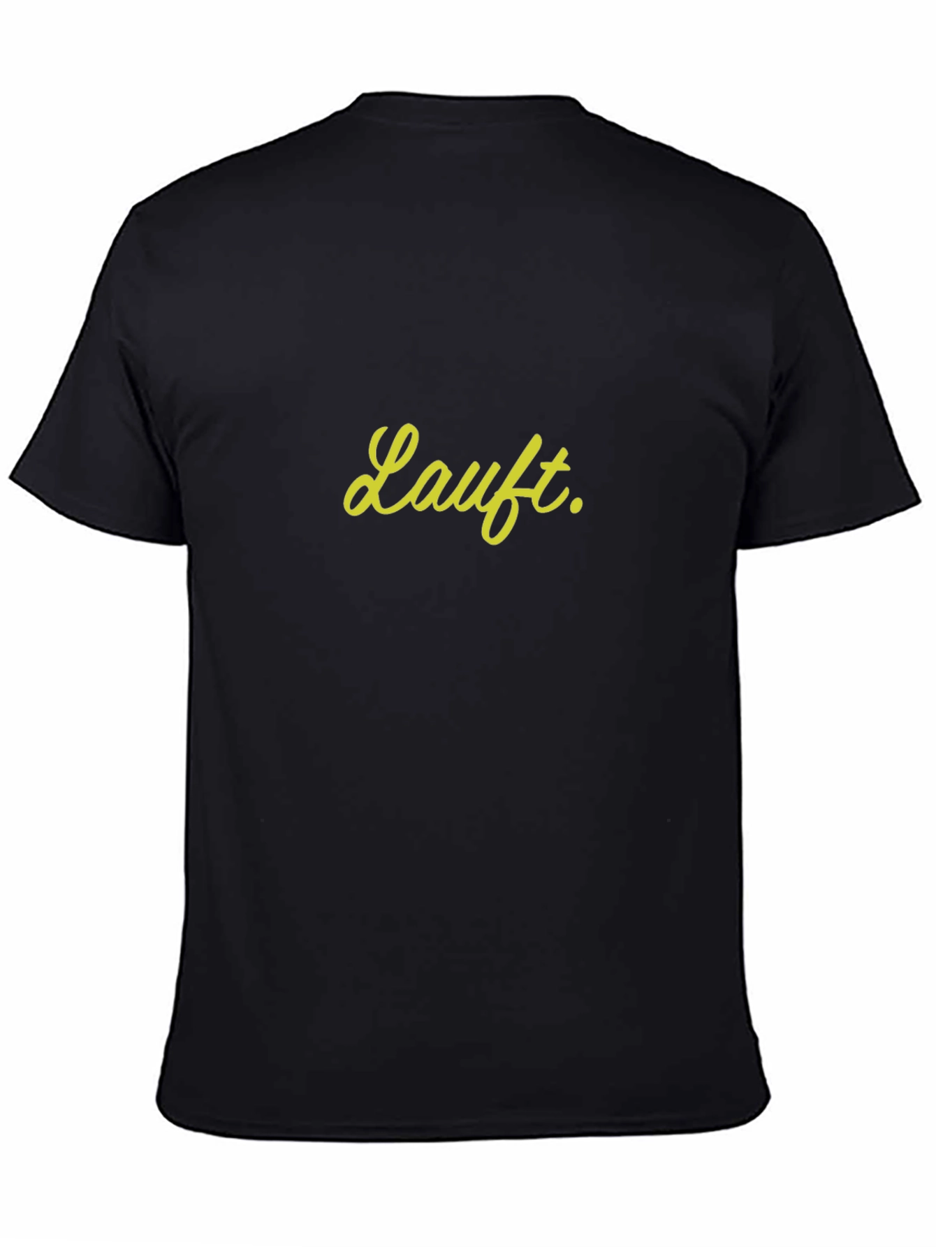 Lauft Graphic Tee - Stylish Black Cotton T-Shirt