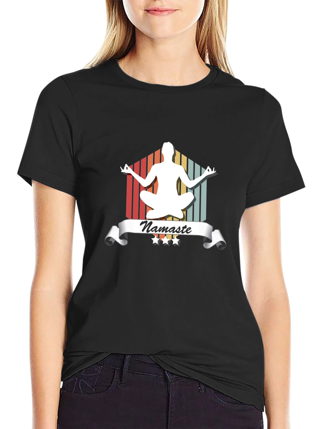 Namaste Yoga T-Shirt - Meditate in Style