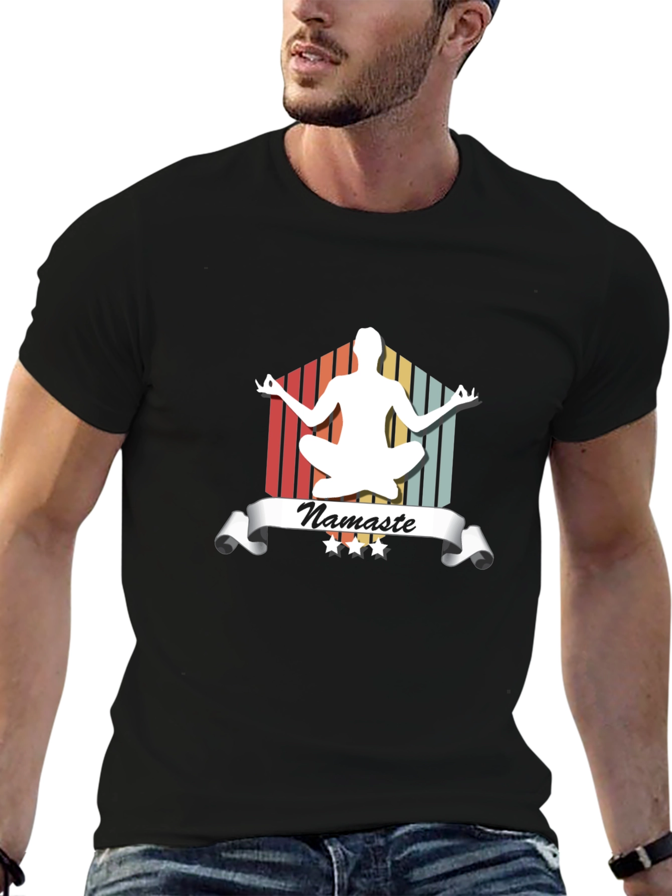 Namaste Yoga T-Shirt - Meditate in Style