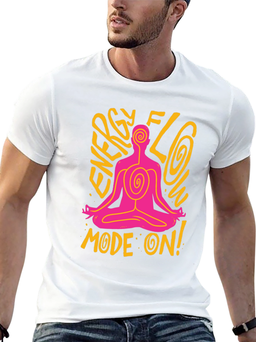 Energy Flow T-Shirt - Meditation Mode On!