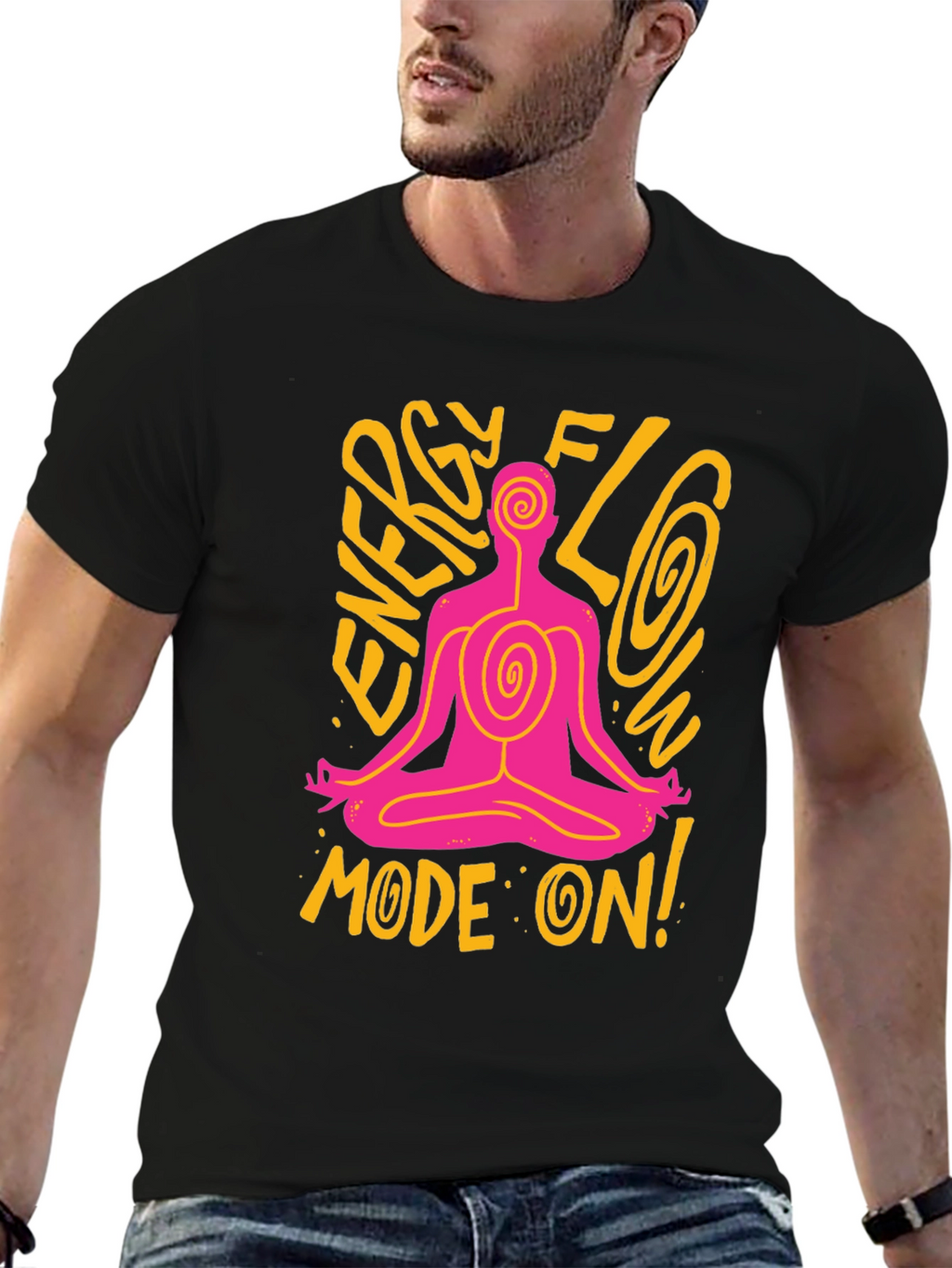 Energy Flow T-Shirt - Meditation Mode On!