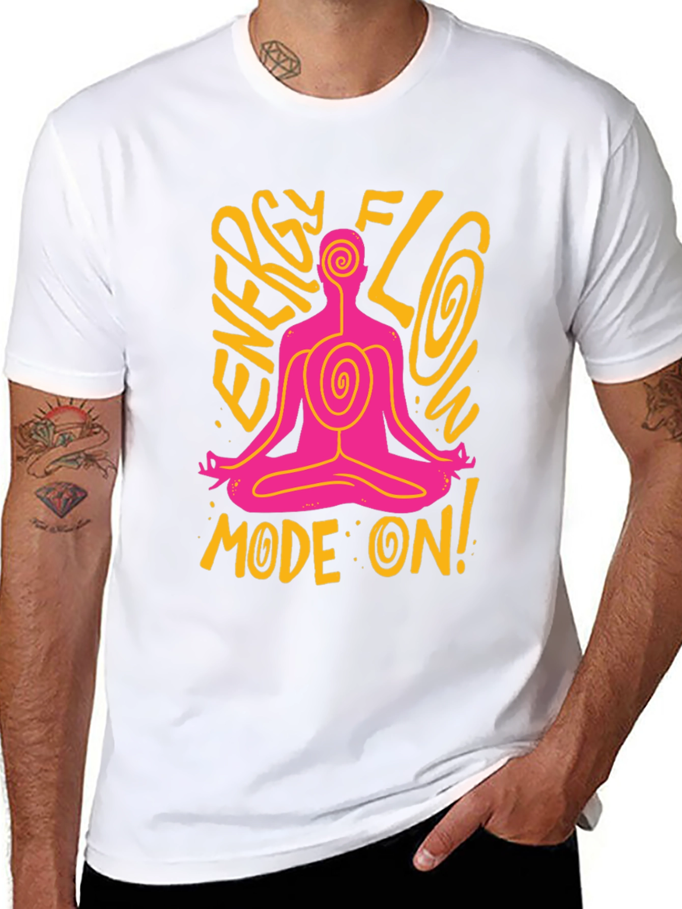 Energy Flow T-Shirt - Meditation Mode On!