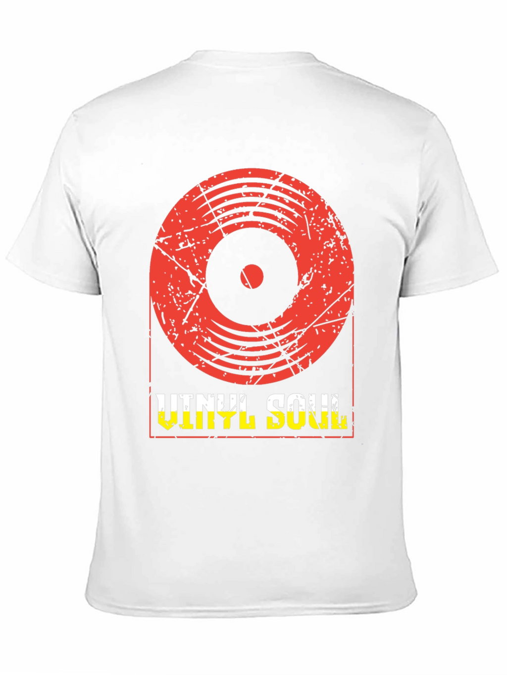 Vinyl Soul Graphic T-Shirt - Retro Music Tee