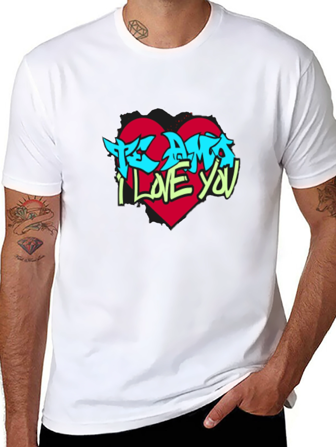 Te Amo - I Love You Graphic T-Shirt
