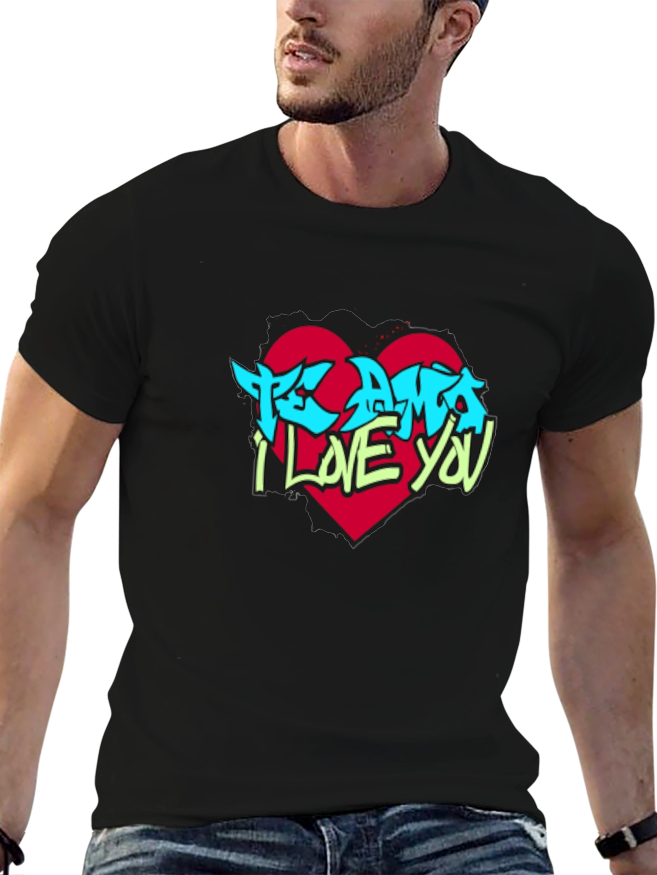 Te Amo - I Love You Graphic T-Shirt
