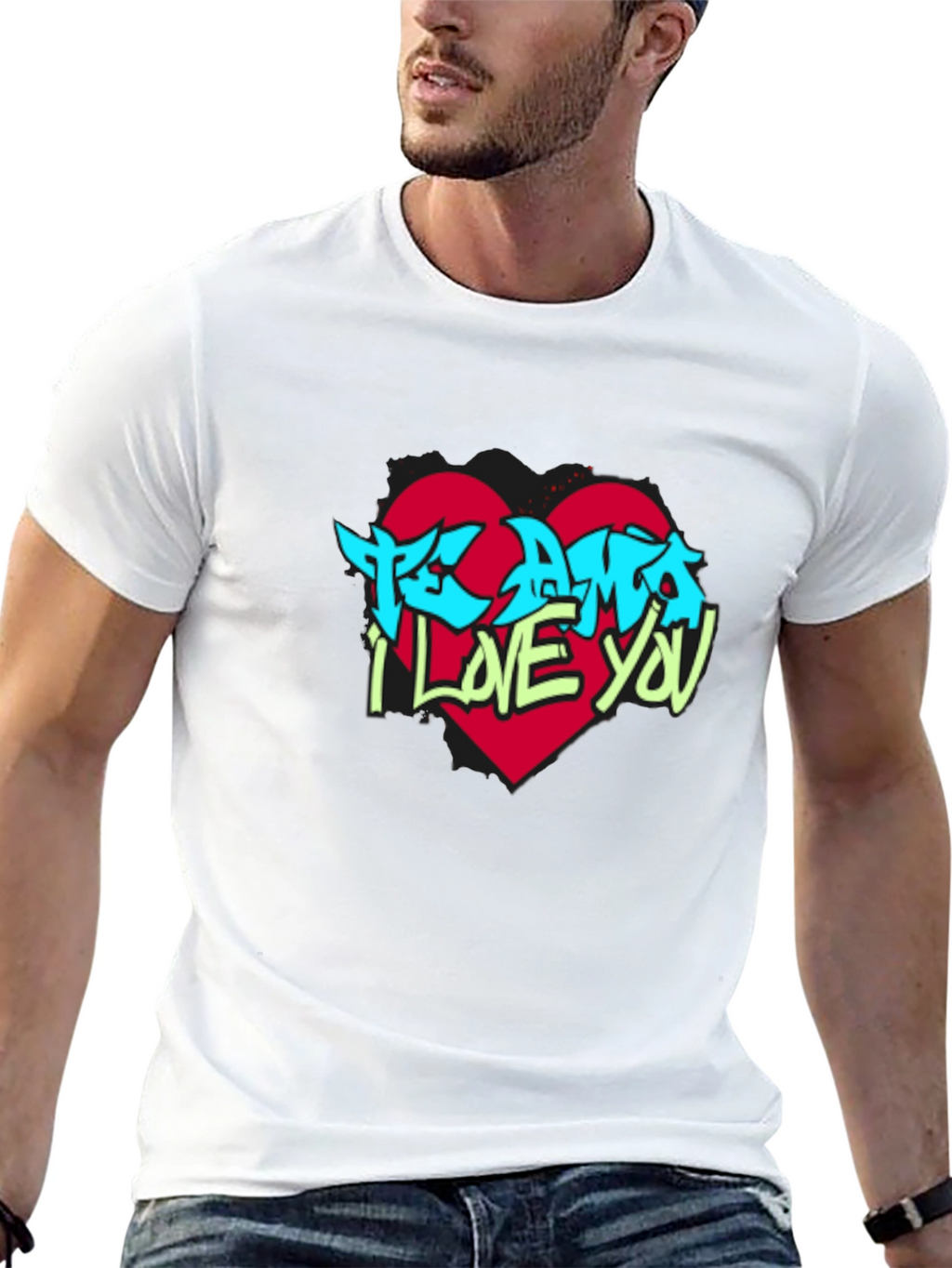 Te Amo - I Love You Graphic T-Shirt