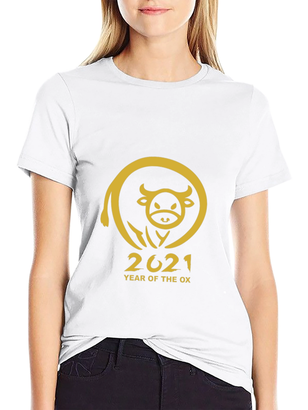 Year of the Ox 2021 Black T-Shirt