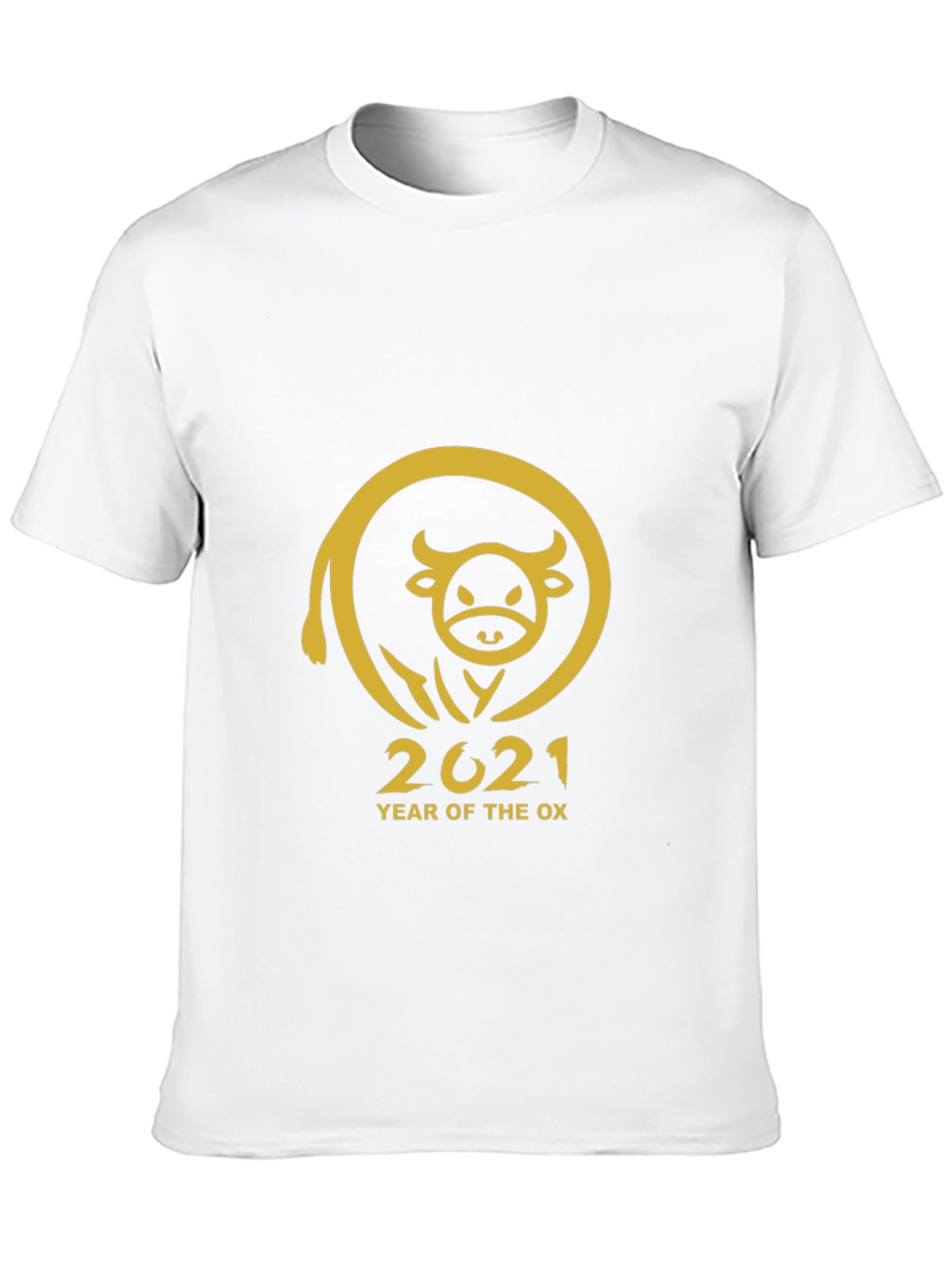 Year of the Ox 2021 Black T-Shirt
