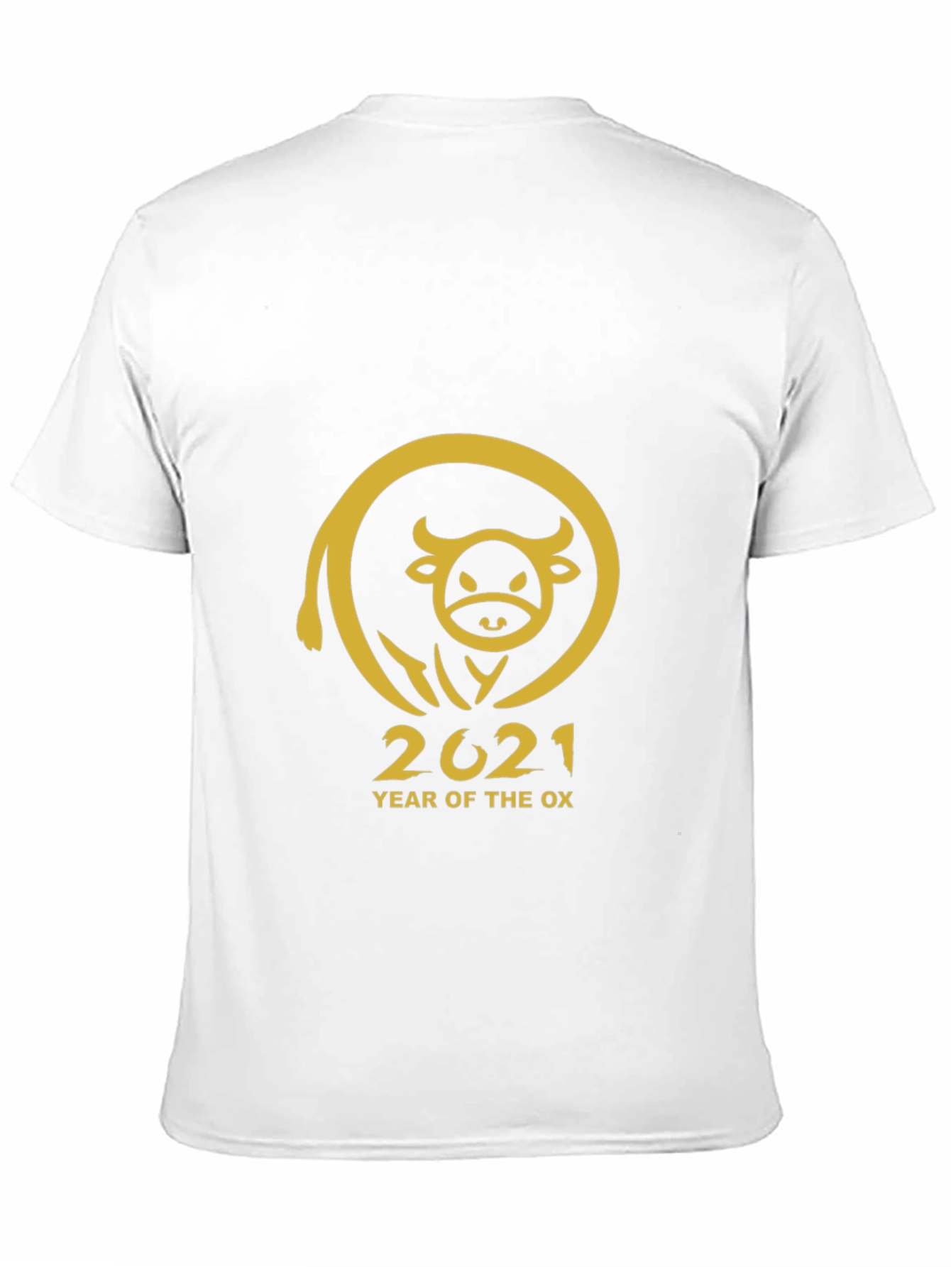 Year of the Ox 2021 Black T-Shirt