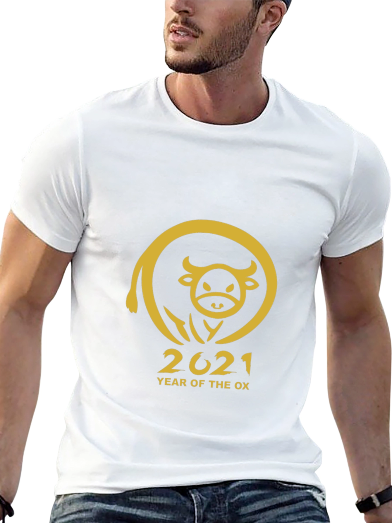 Year of the Ox 2021 Black T-Shirt
