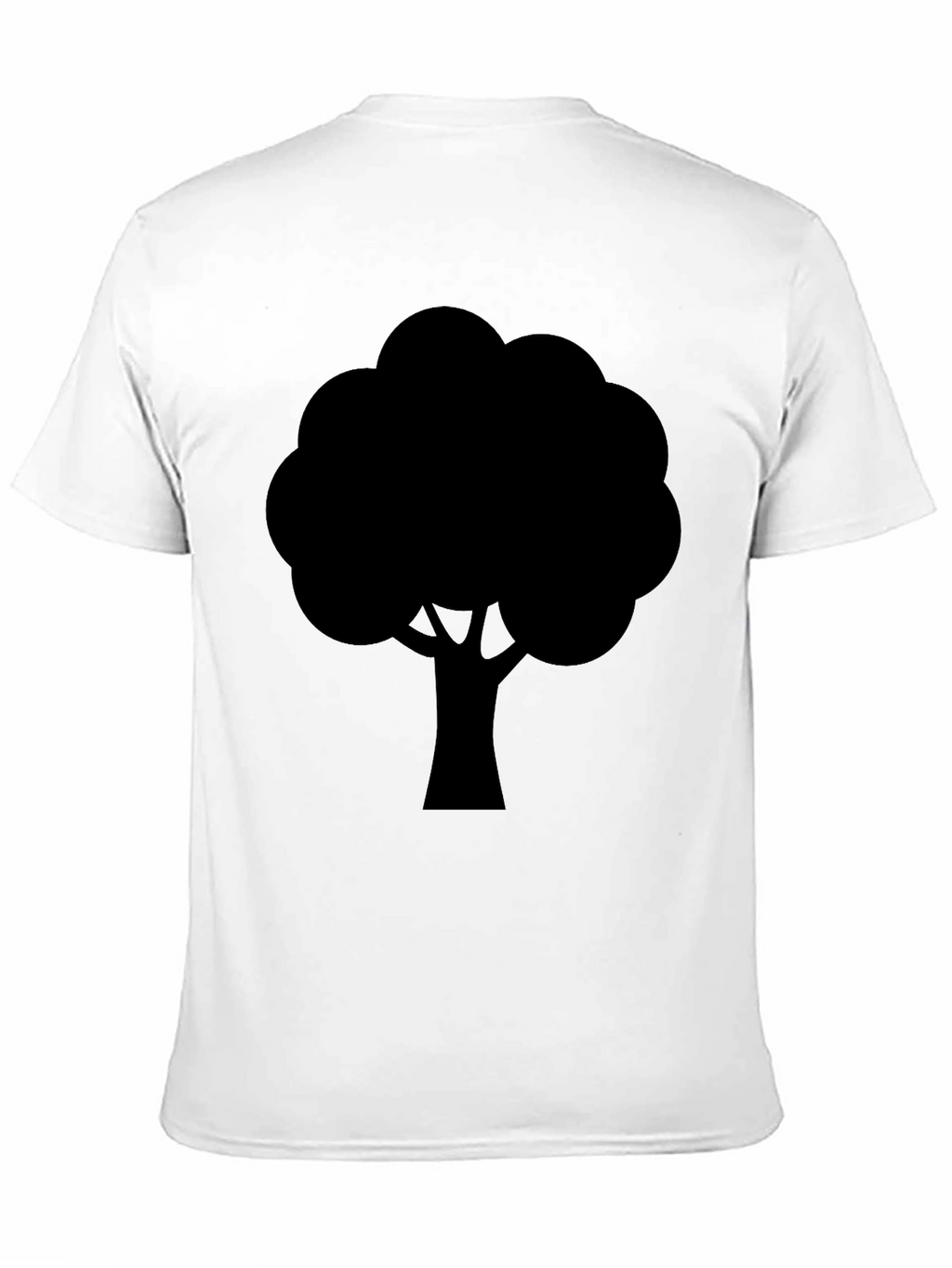 Black Tree Graphic Tee - Nature Inspired Casual Wear