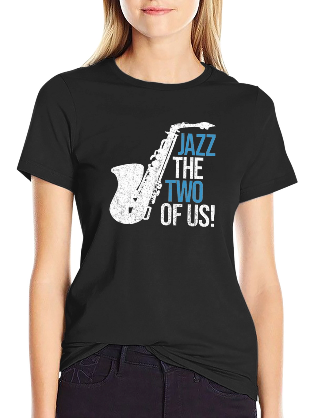 Jazz Saxophone T-Shirt - The Two of Us!