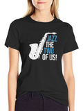 Jazz Saxophone T-Shirt - The Two of Us!