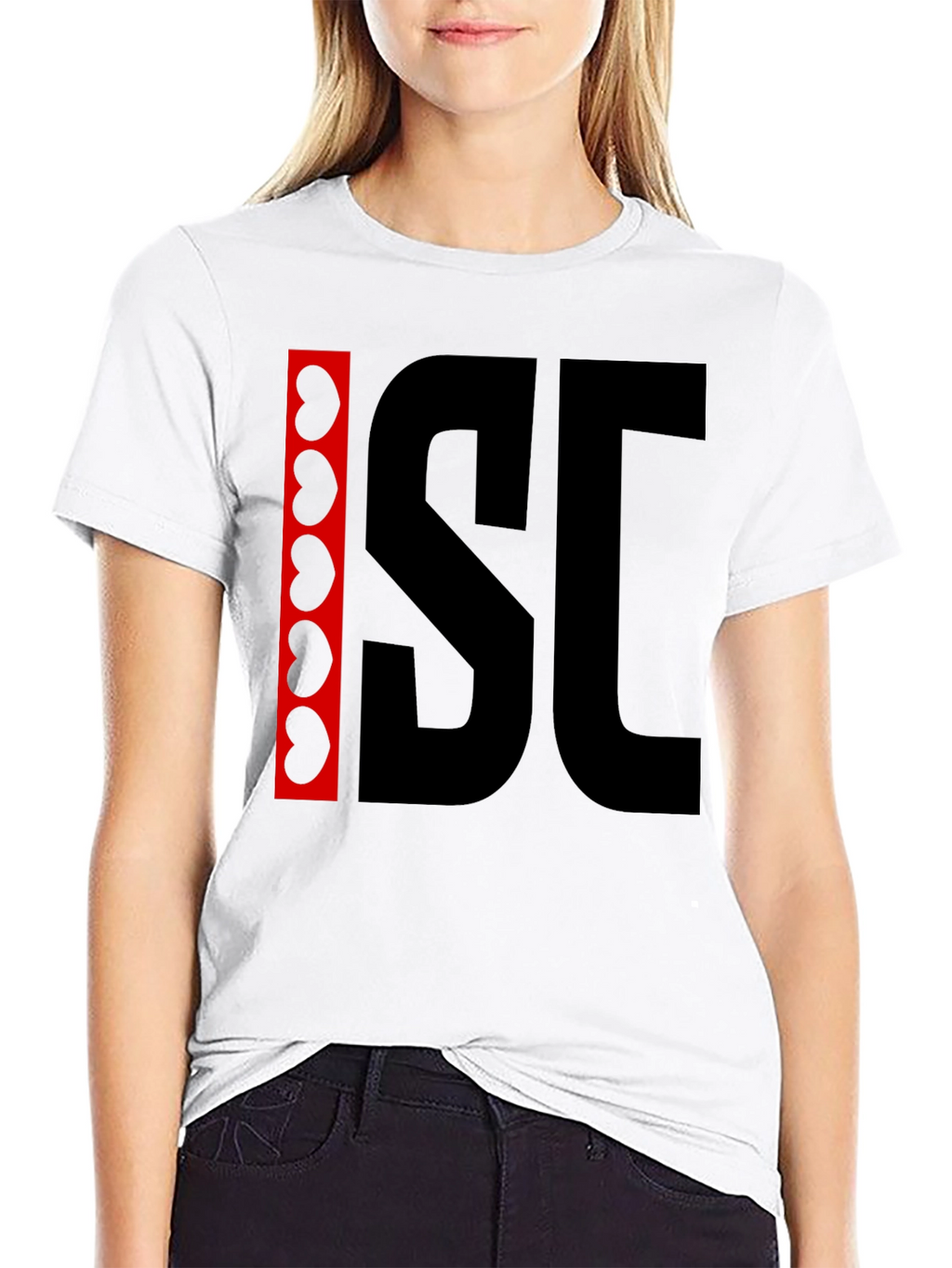 ISC T-Shirt - Bean Detail