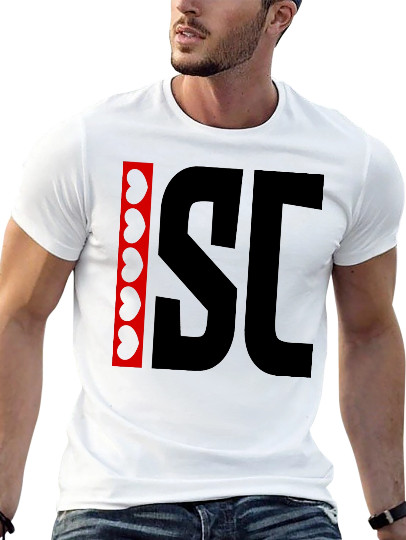 ISC T-Shirt - Bean Detail