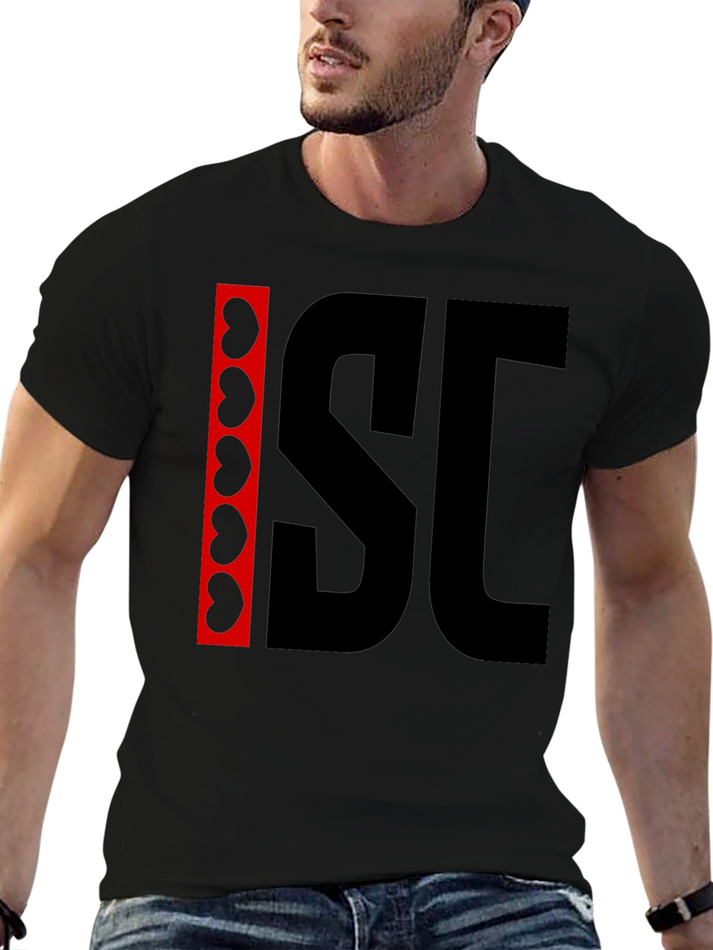 ISC T-Shirt - Bean Detail