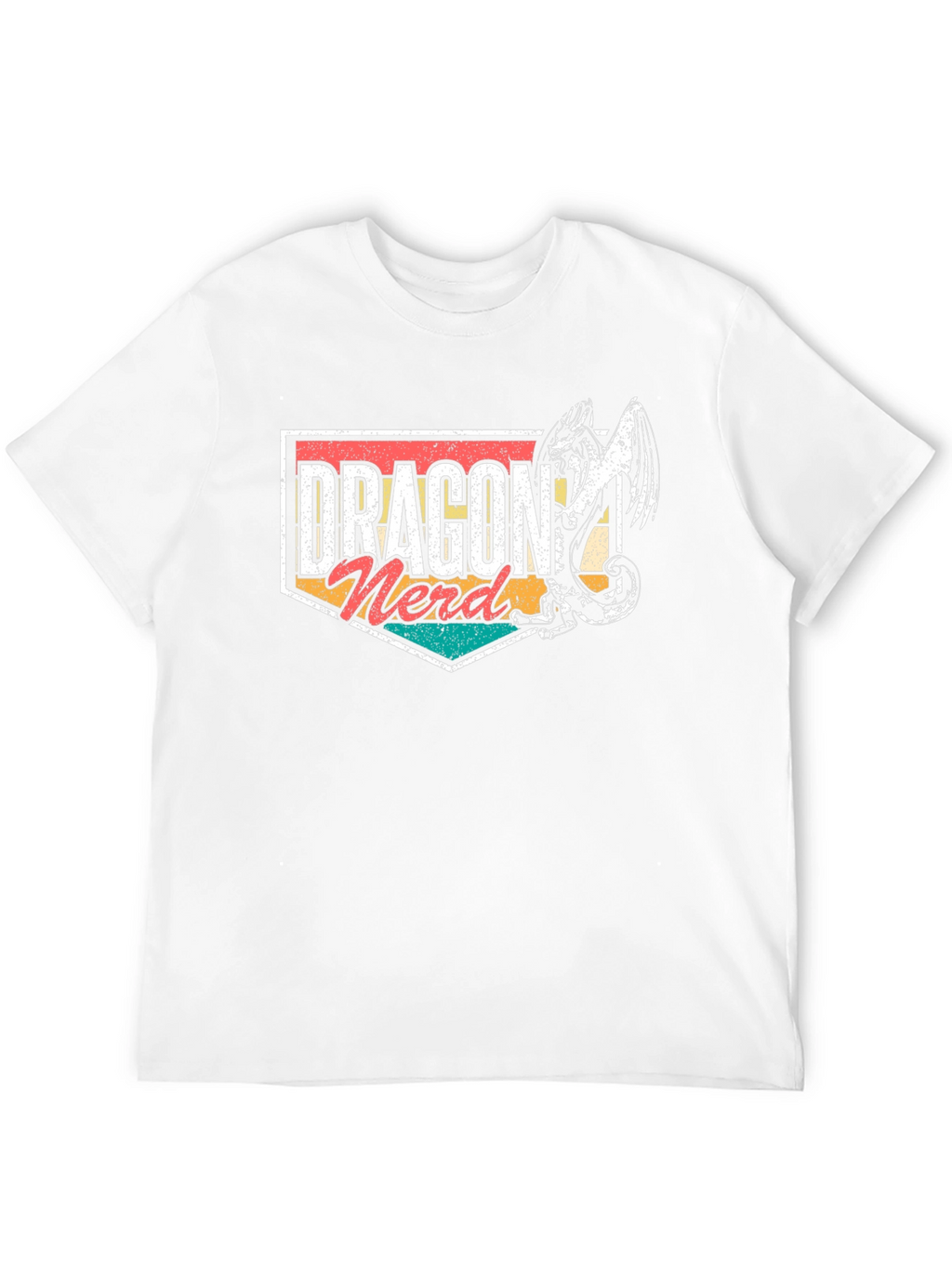 Dragon Nerd T-Shirt - Fantasy Geek Tee