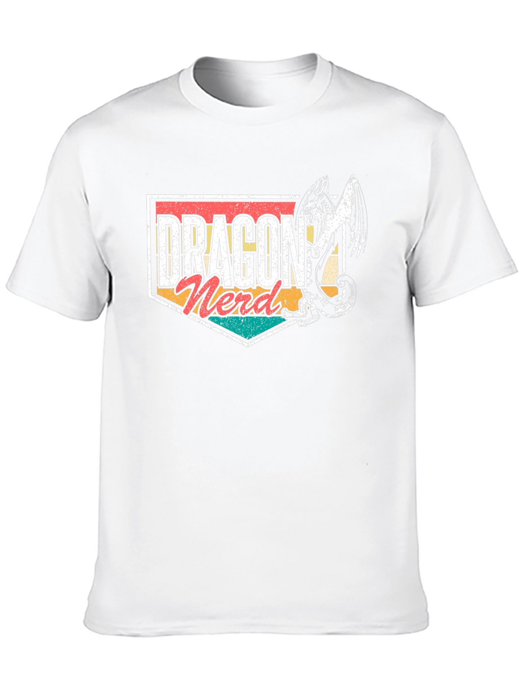 Dragon Nerd T-Shirt - Fantasy Geek Tee