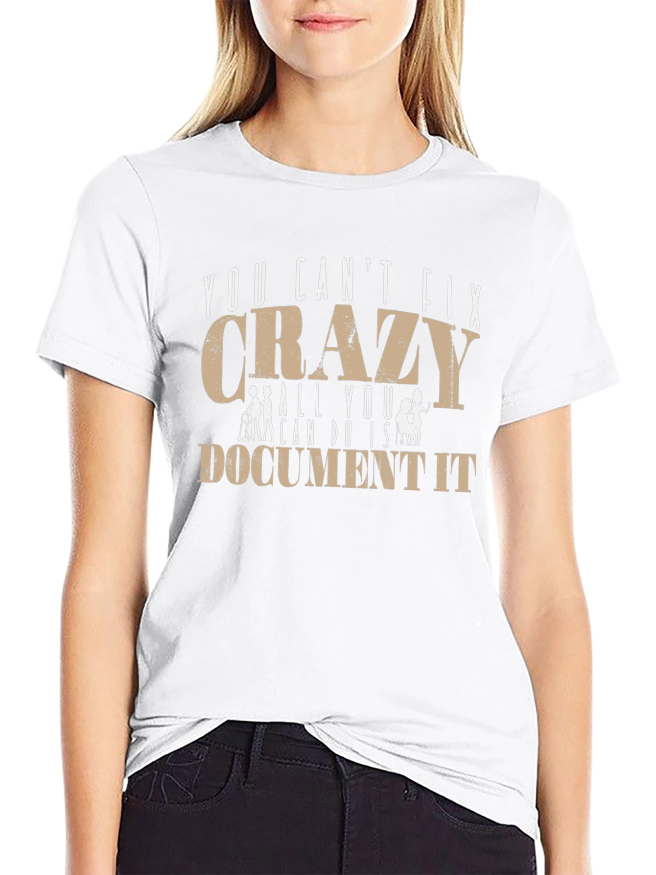Crazy Document It Graphic Tee