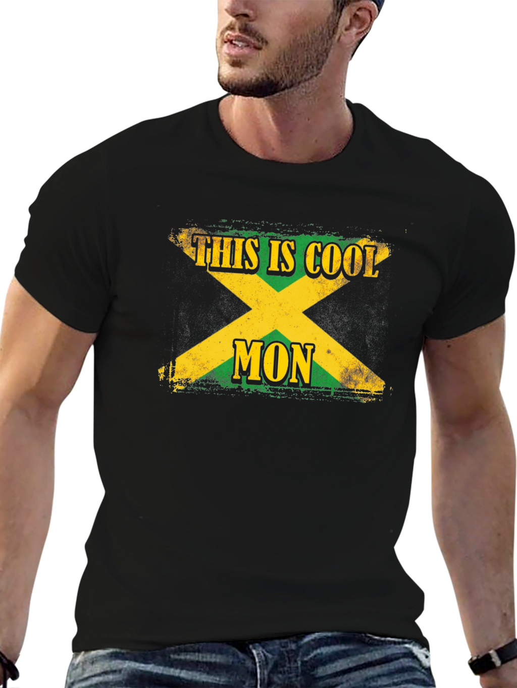 Cool Jamaican Flag T-Shirt - This is Cool Mon
