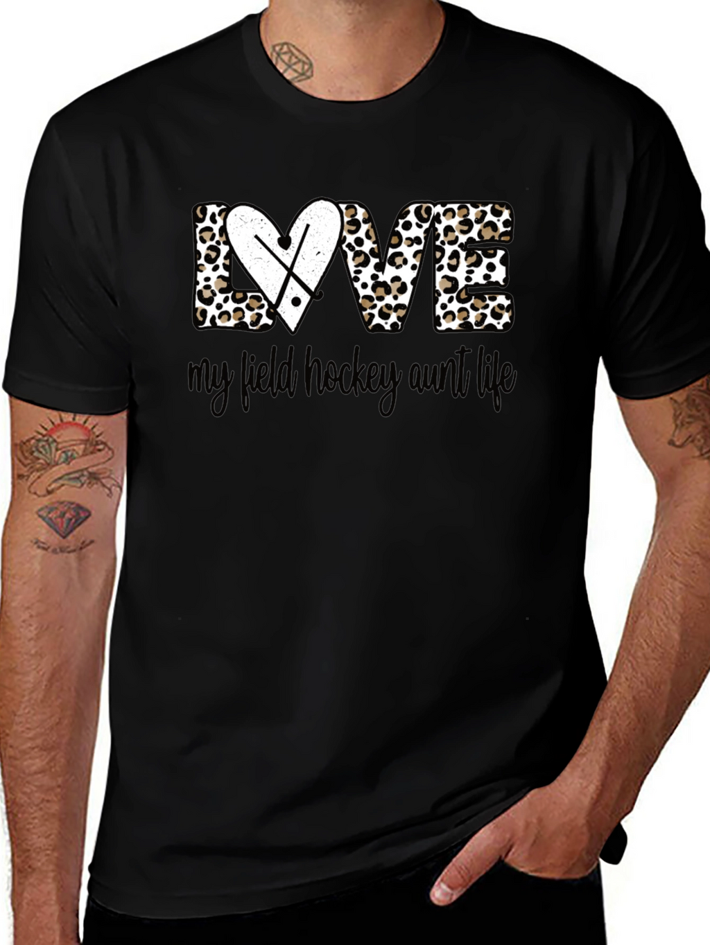 Field Hockey Aunt Life Tee