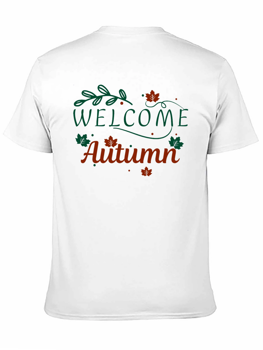 Welcome Autumn Black T-Shirt