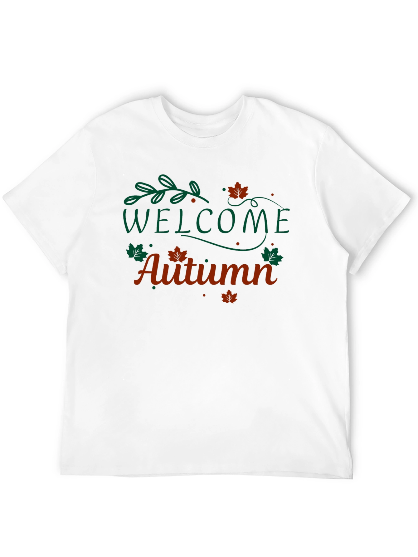 Welcome Autumn Black T-Shirt