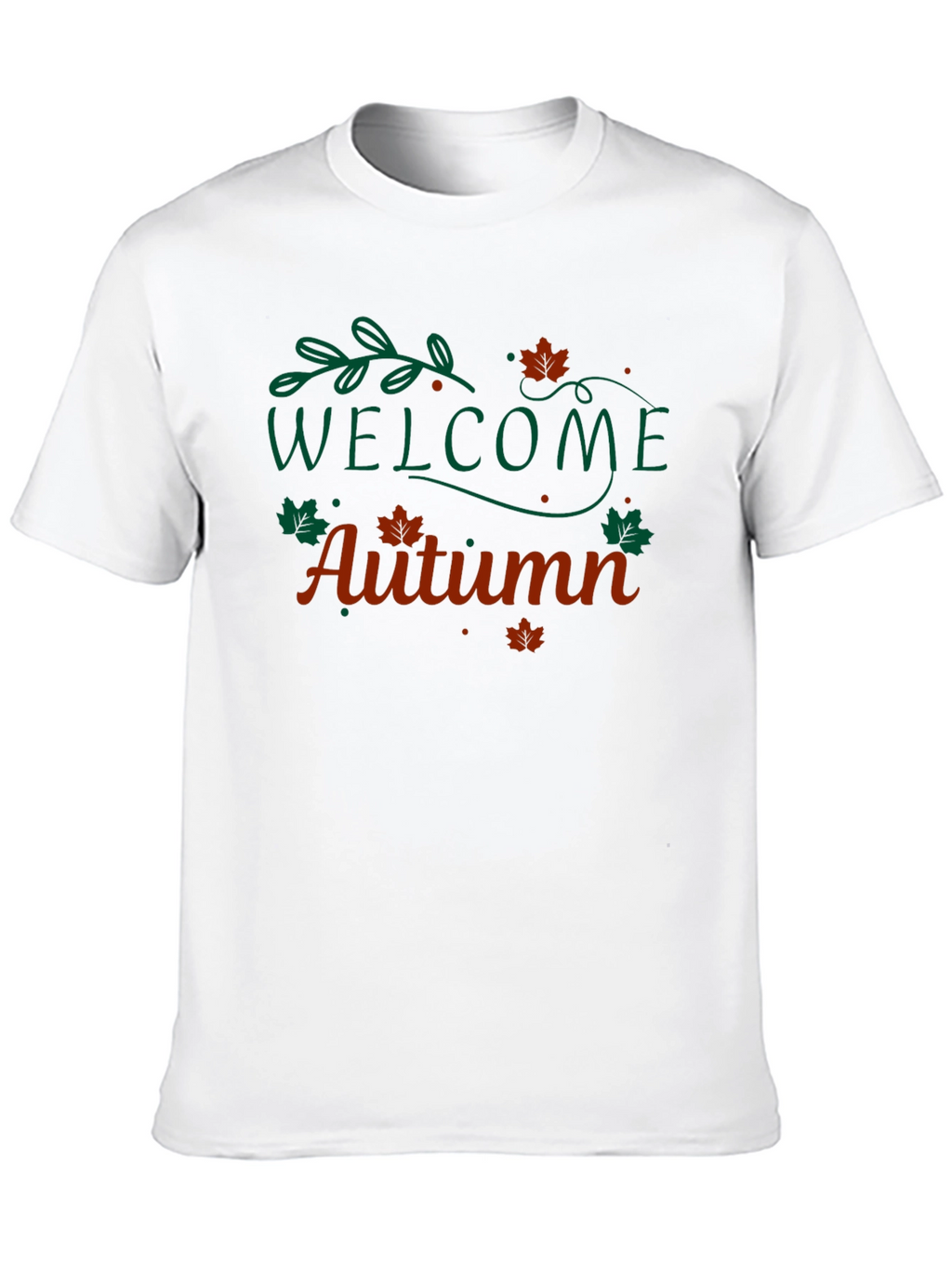 Welcome Autumn Black T-Shirt