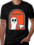 Boo Ghost Humor Graphic T-Shirt