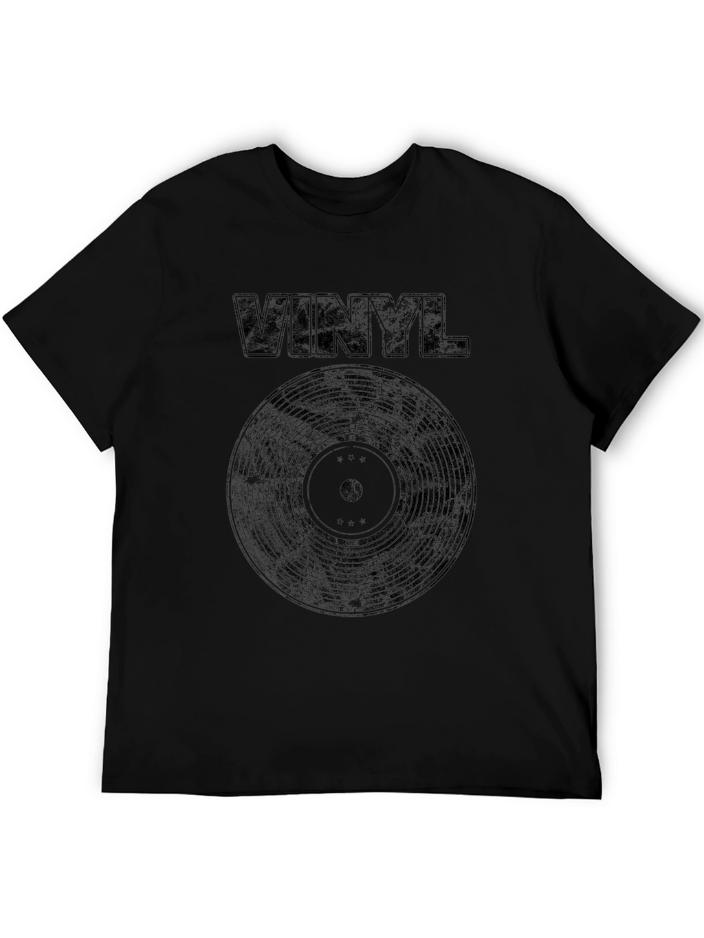 Vinyl Record Graphic T-Shirt