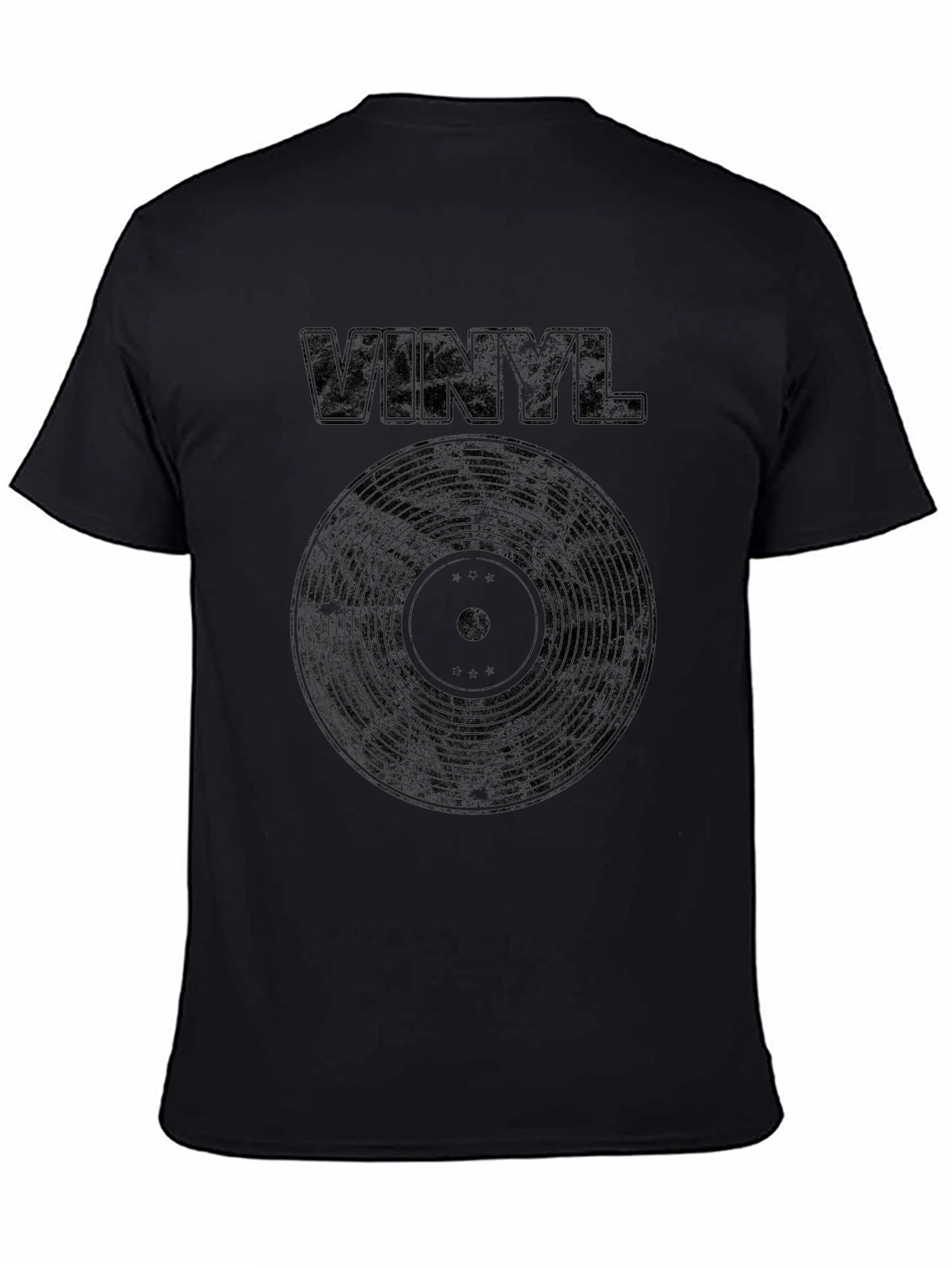 Vinyl Record Graphic T-Shirt