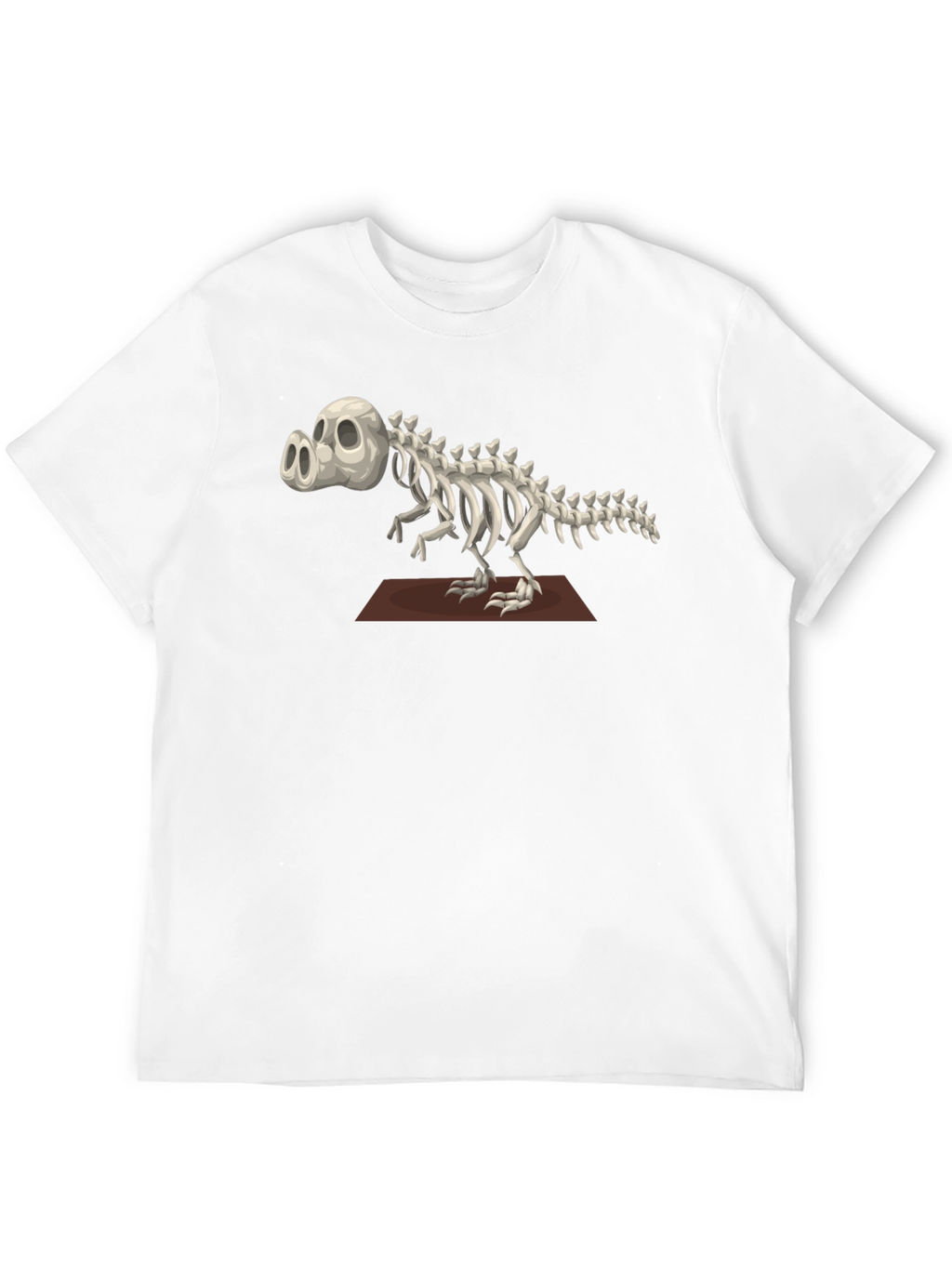 Cool Dry Bones Dinosaur Skeleton T-Shirt