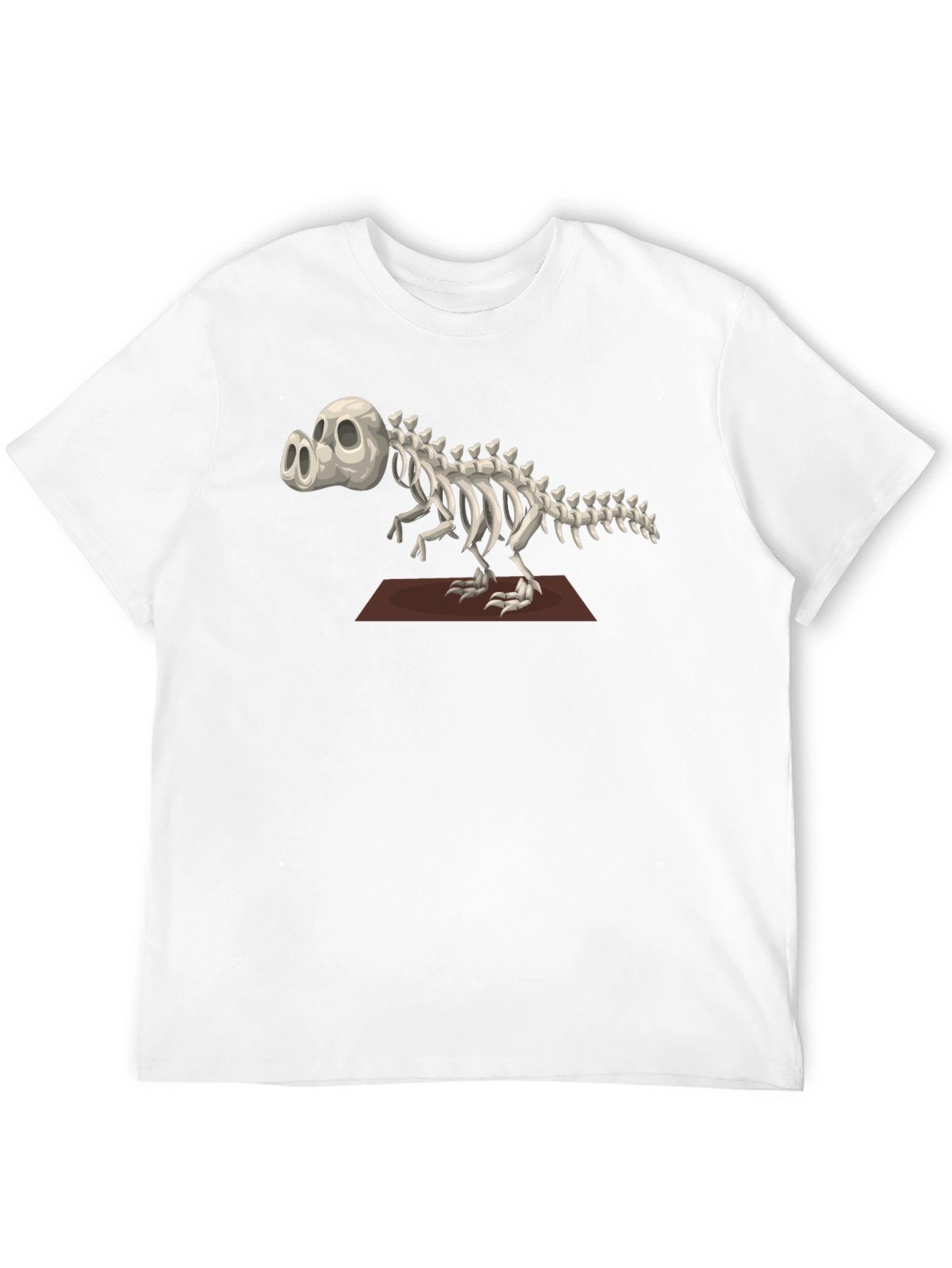 Cool Dry Bones Dinosaur Skeleton T-Shirt