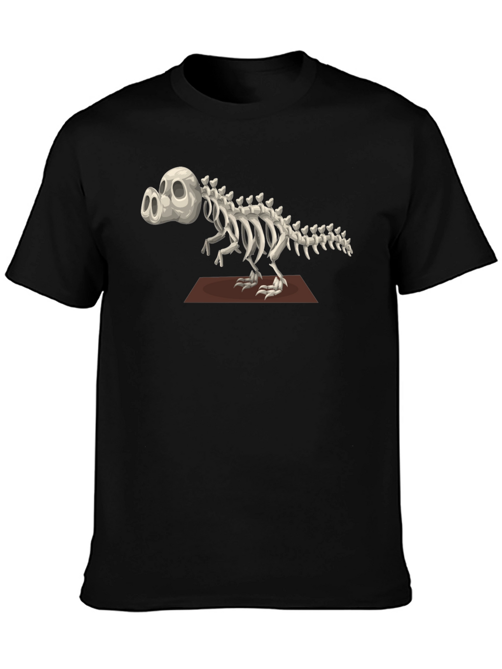 Cool Dry Bones Dinosaur Skeleton T-Shirt