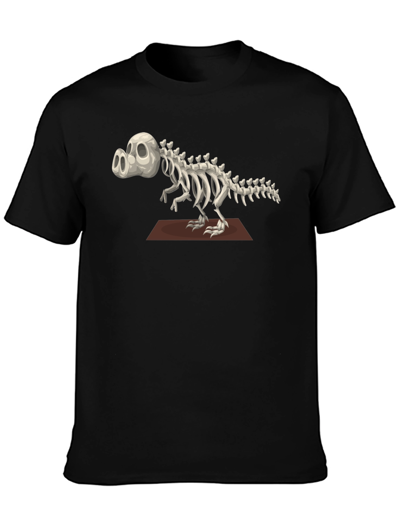 Cool Dry Bones Dinosaur Skeleton T-Shirt