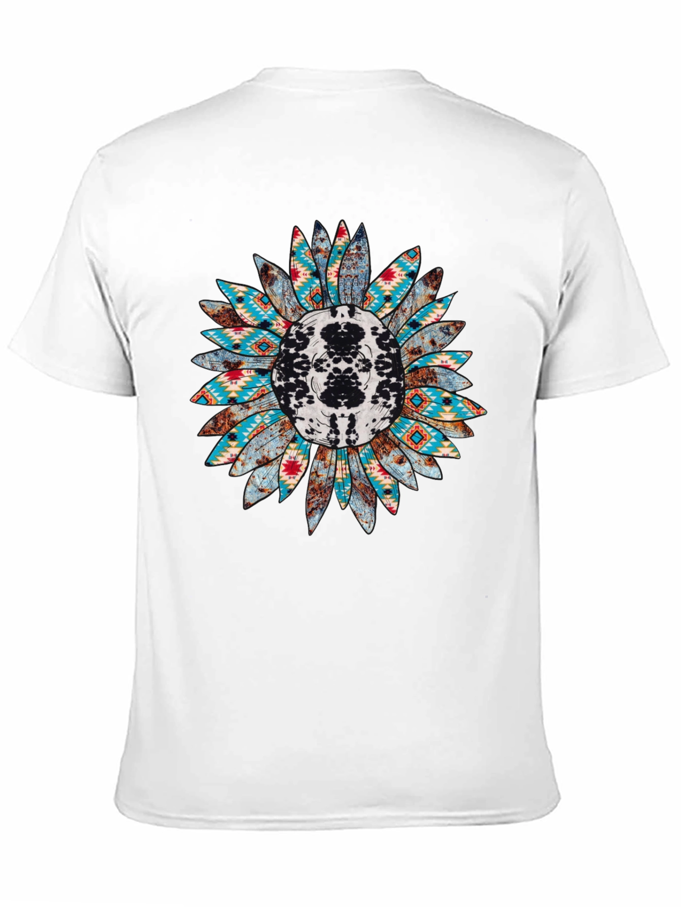 Rustic Sunflower Graphic Tee - Western Style Shirt