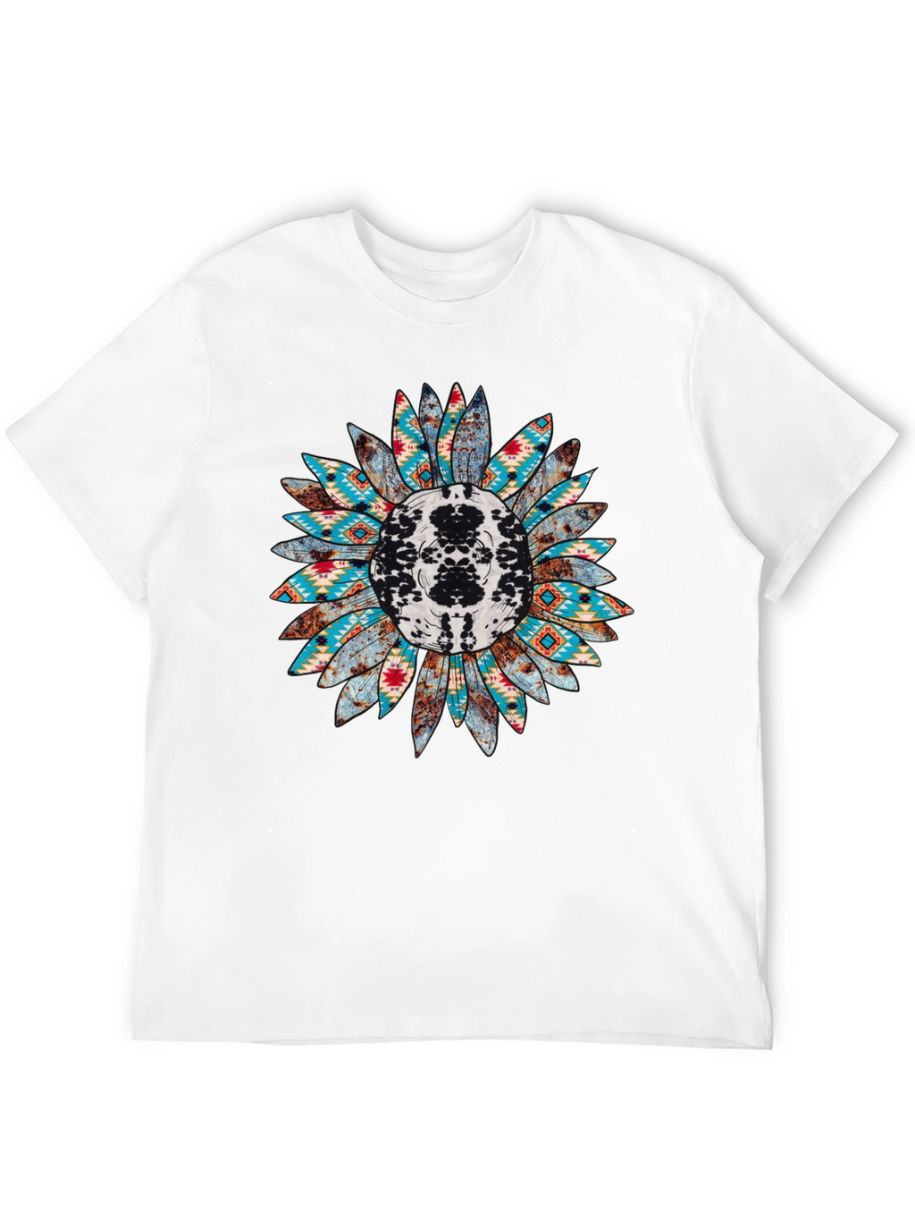 Rustic Sunflower Graphic Tee - Western Style Shirt