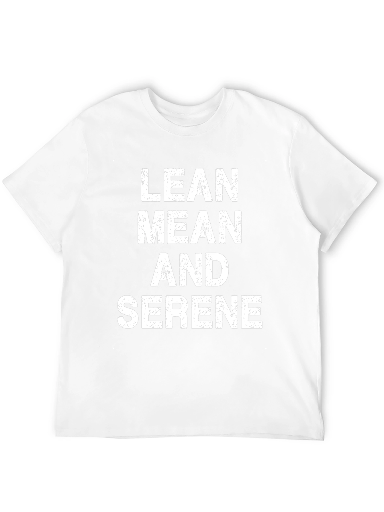 Lean Mean Serene Graphic T-Shirt - Black