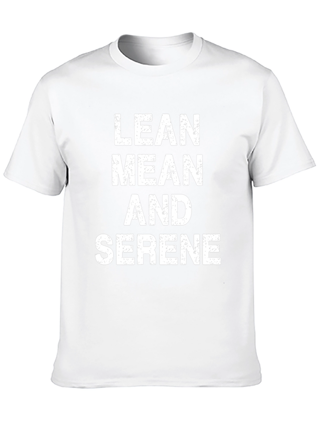 Lean Mean Serene Graphic T-Shirt - Black
