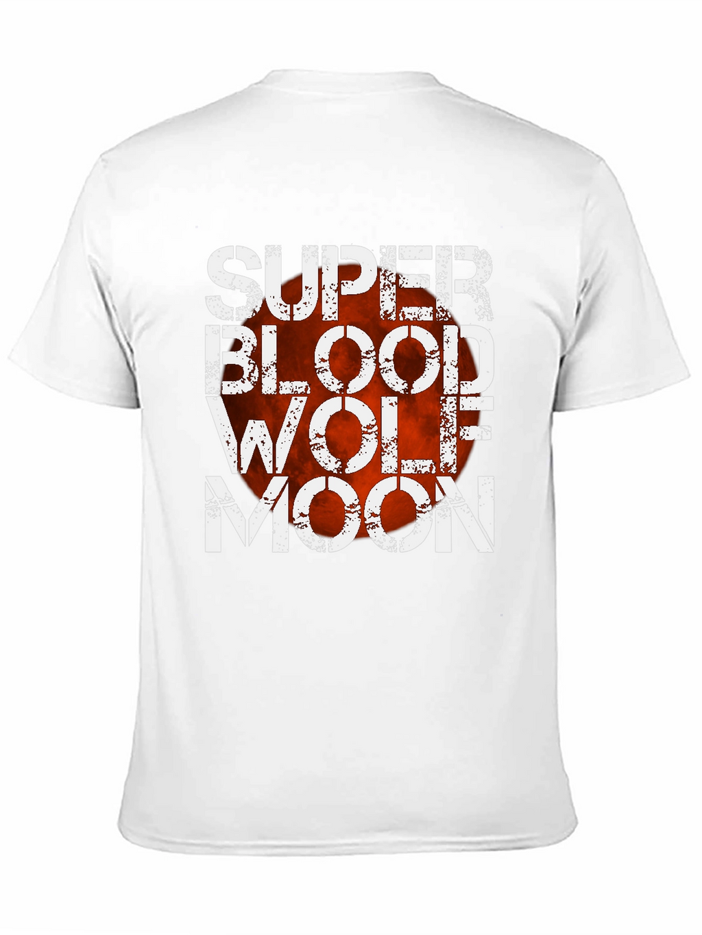 Super Blood Wolf Moon Graphic T-Shirt